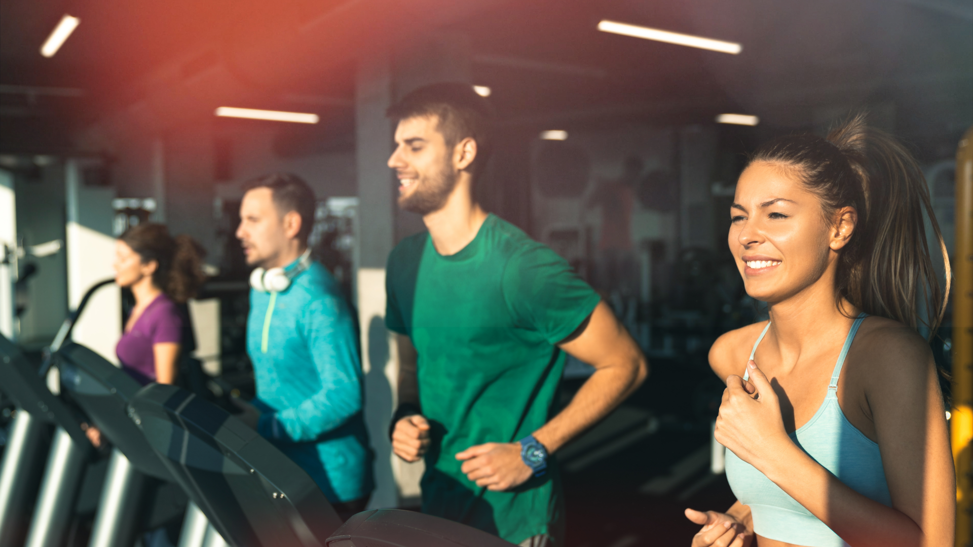 People exercising to lose weight